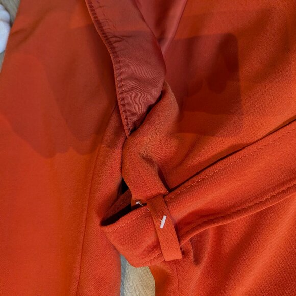 H&M Vibrant Sunset Orange Trench Coat - Picture 6 of 8